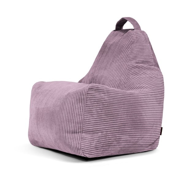 Fialový manšestrový sedací vak Play Amuse – SLOWDOWN