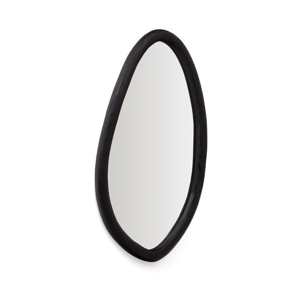 Nástěnné zrcadlo s dřevěným rámem 60x110 cm Magrit – Kave Home