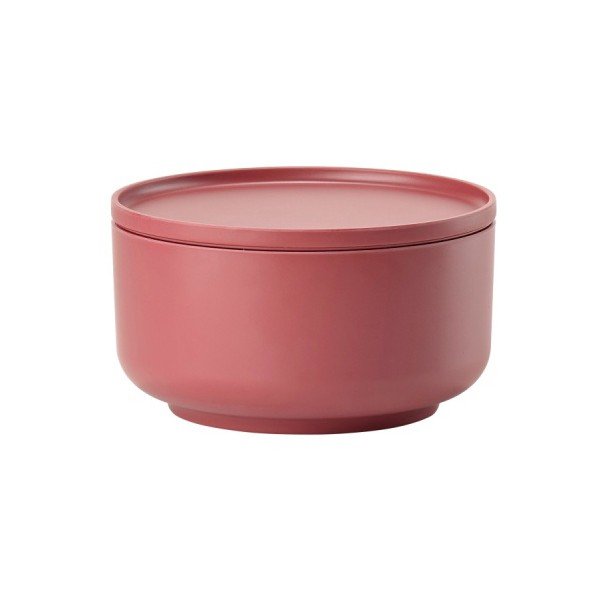 Červená servírovací miska s víkem Zone Peili, ⌀ 16 cm