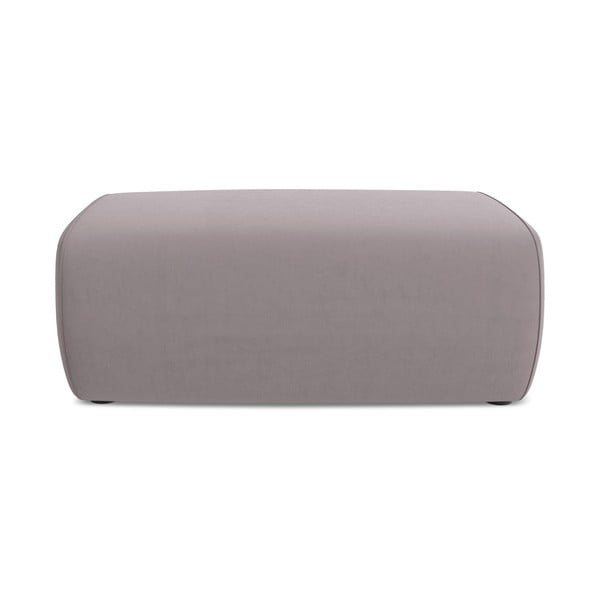 Sametová podnožka v levandulové barvě Kapua – Makamii