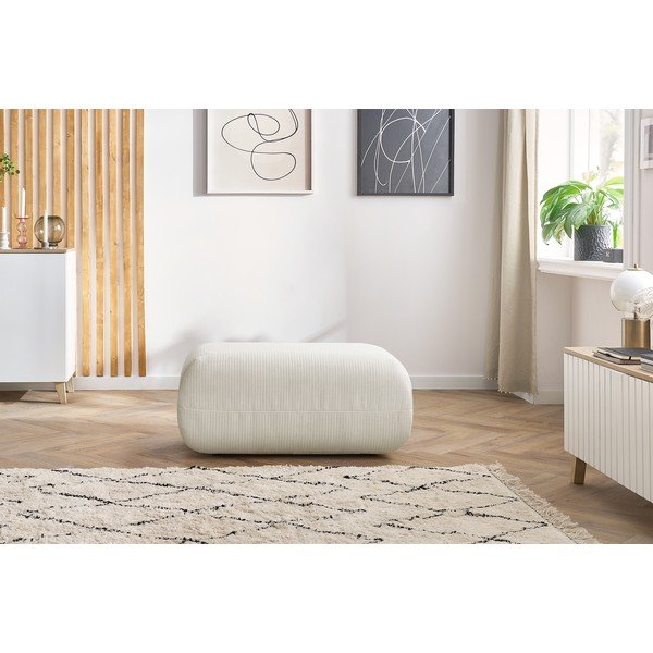 Bílá manšestrová podnožka Lecomte – Bobochic Paris-image-1