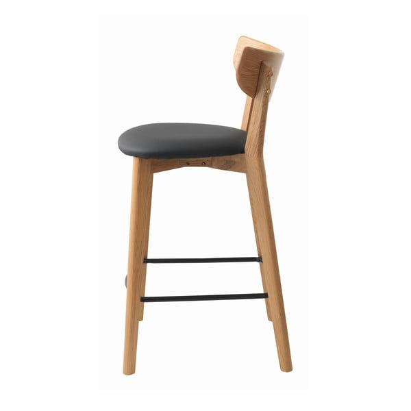 Barová židle z dubového dřeva Unique Furniture Pero-image-3