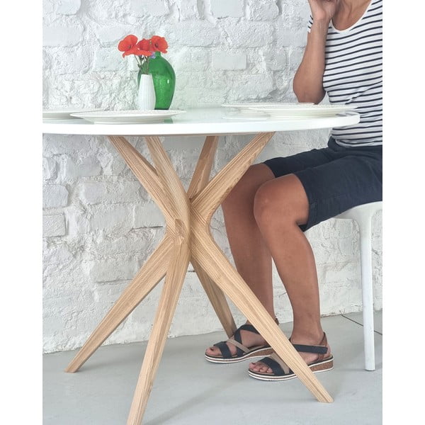 Jídelní stůl 90x90 cm Jubi – Ragaba-image-3