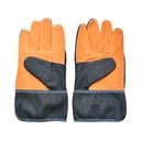Modro-oranžové zahradnické rukavice Esschert Design Denim