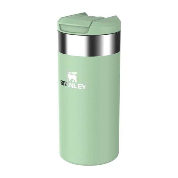 Šalvějově zelený termo hrnek z nerezové oceli 350 ml AeroLight™ Transit Mug Pistachio – Stanley-image-2