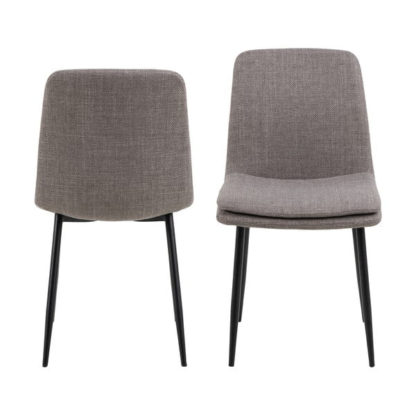 Šedá jídelní židle Becca – Actona-image-3