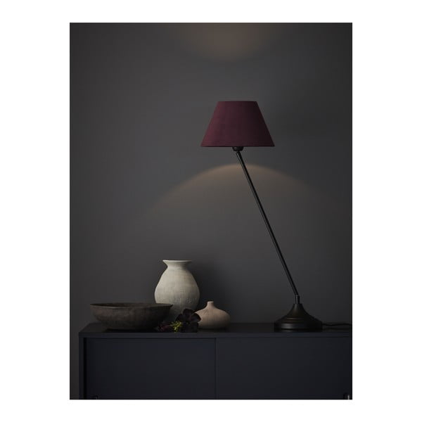 Černo-fialová stolní lampa Markslöjd Garda-image-1