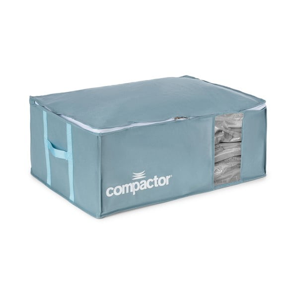 Vakuový plastový úložný box na oblečení 65x45x27 cm Blue Edition – Compactor