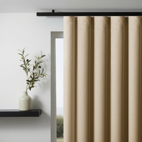 Béžový dimout závěs Calisto – Filumi-image-1