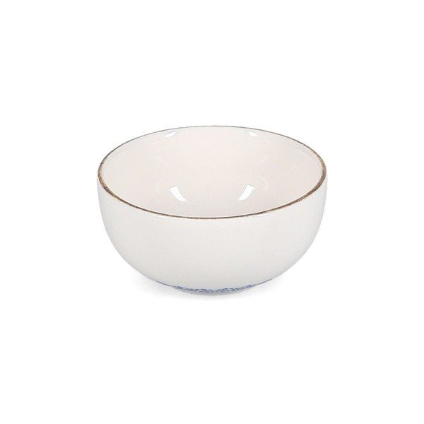 Bílá/modrá porcelánová miska 210 ml Azul – BonBistro