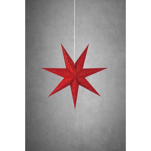 Červená závěsná vánoční světelná dekorace Aratorp – Markslöjd-image-1