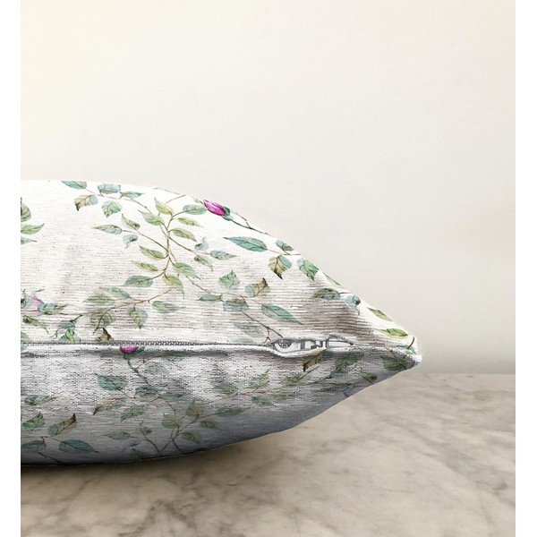 Béžový povlak na polštář s příměsí bavlny Minimalist Cushion Covers Roses, 55 x 55 cm-image-1