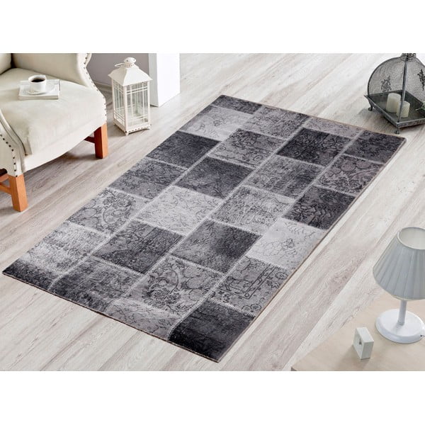 Koberec Patchwork Grey, 80x120 cm-image-1