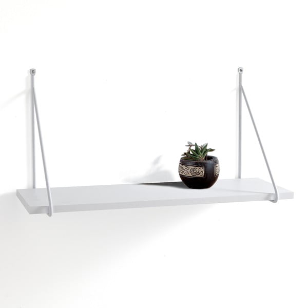 Bílá nástěnná polička Tomasucci Fast-image-2