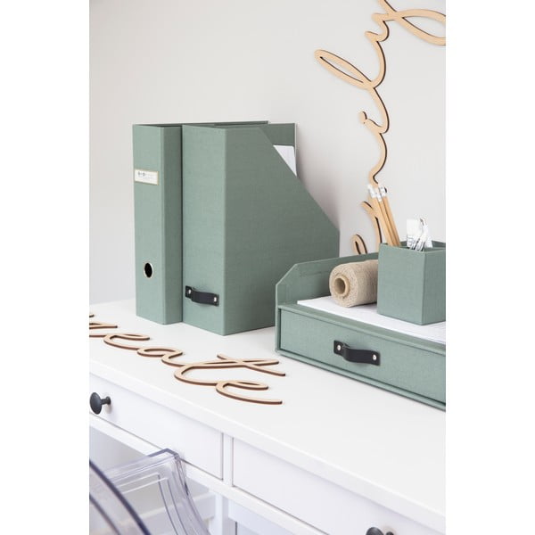 Kartonový organizér na dokumenty Estelle Canvas Paper Laminate – Bigso-image-1