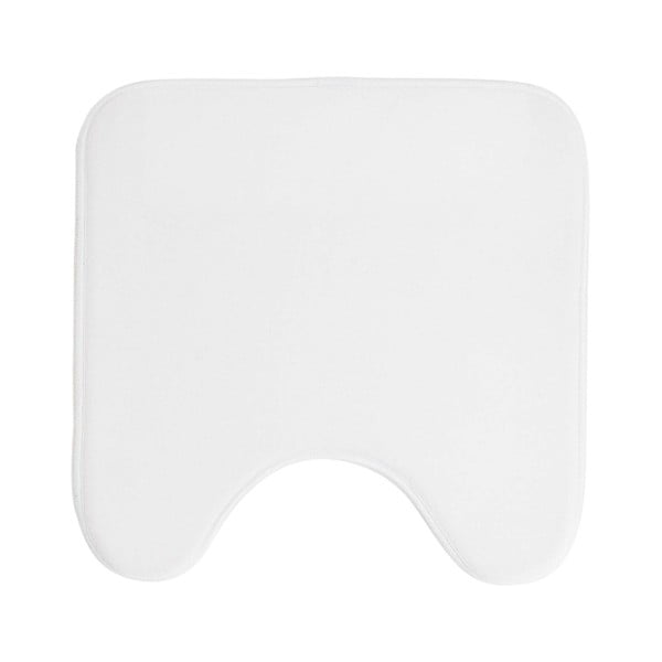 Bílá WC koupelnová předložka 45x45 cm Vitamine – douceur d'intérieur