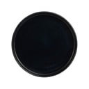Černý kameninový malý talíř ÅOOMI Luna, ø 20 cm