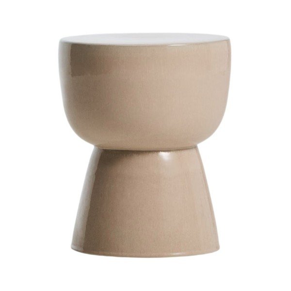 Keramický kulatý zahradní stolek 36x36 cm Mesquida – Kave Home