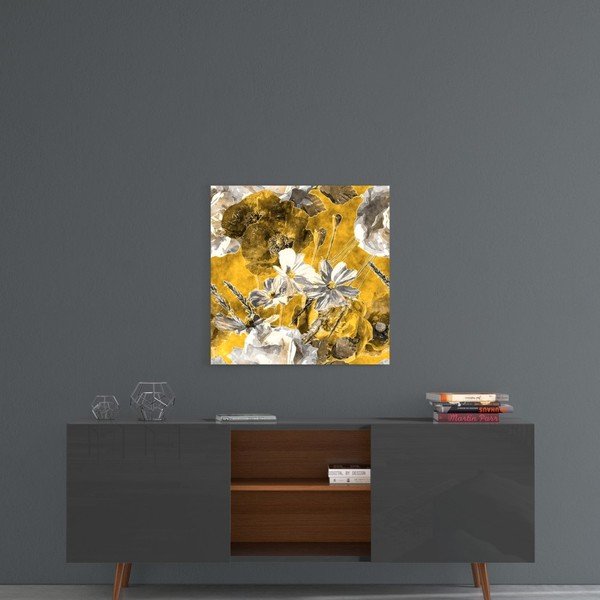 Skleněný obraz Insigne Daisies, 40 x 40 cm-image-1