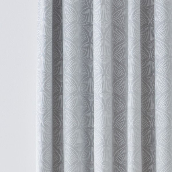 Šedé závěsy v sadě 2 ks 229x168 cm Art Deco Pearl - Catherine Lansfield-image-1