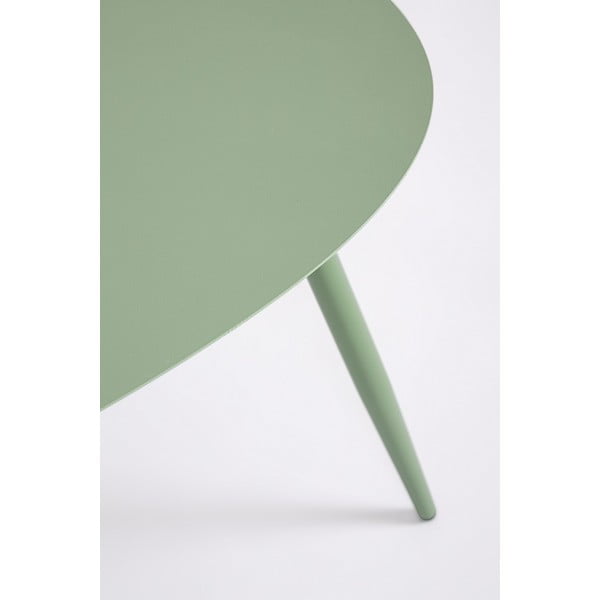 Ocelové zahradní konferenční stolky v sadě 2 ks 73,5x77,5 cm Yvonne – Bizzotto-image-3