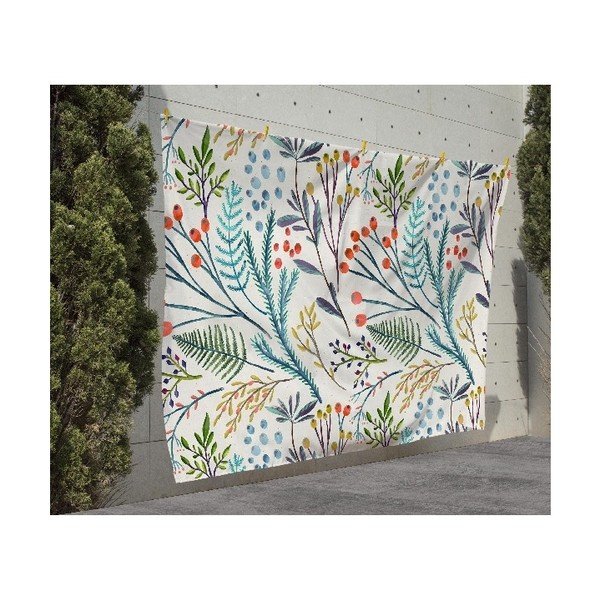 Pikniková deka Surdic Manta Picnic Flores Vintage s motivem květů, 140 x 170 cm-image-1