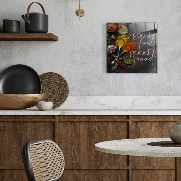 Skleněný obraz 30x30 cm Mood – Styler-image-1