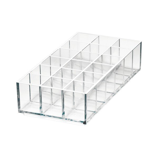 Koupelnový organizér na kosmetiku z recyklovaného plastu Lip Station – iDesign-image-4