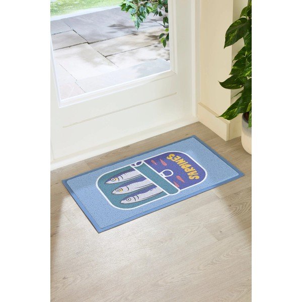 Rohožka z recyklovaného plastu 40x70 cm Sardine Tin – Artsy Doormats-image-2