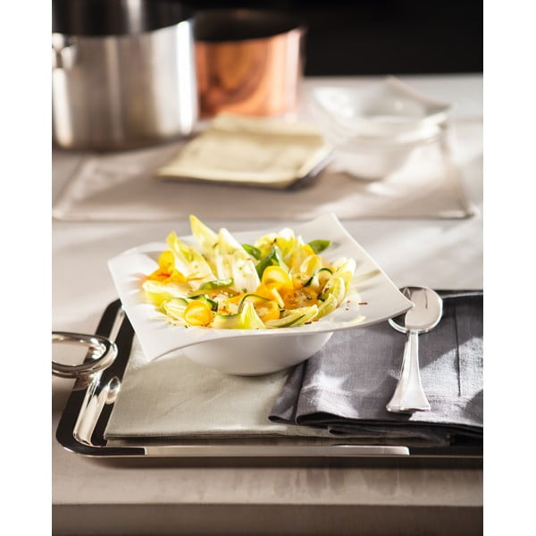 Bílá porcelánová miska Maxwell & Williams Motion, 19 x 19 cm-image-2