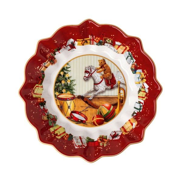 Porcelánová miska s vánočním motivem Villeroy & Boch, ø 16,6 cm