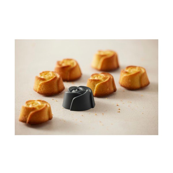 Silikonové formy na pečení muffinů v sadě 6 ks Rose – Blomsterbergs-image-3