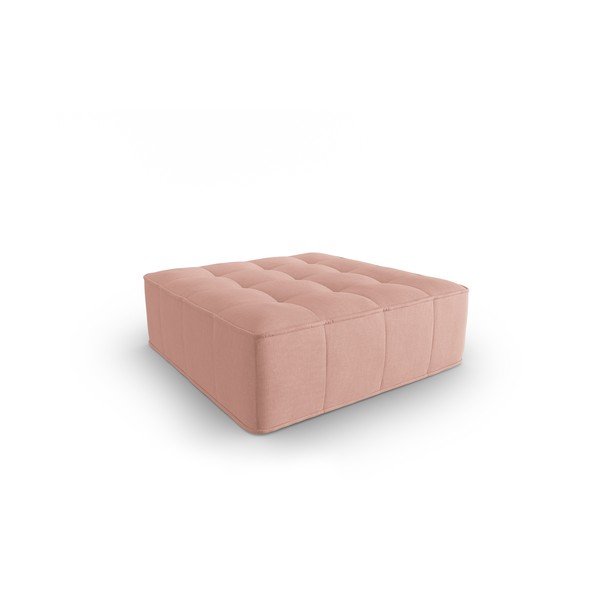 Růžový taburet Mike – Micadoni Home-image-2