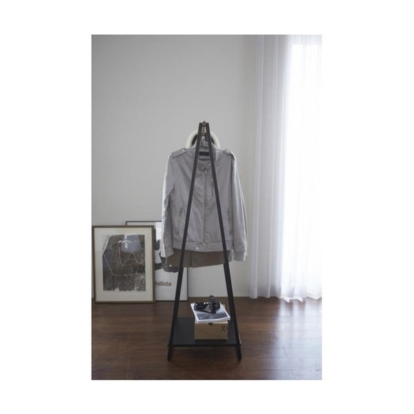 Černý kovový stojan na oblečení Tower – YAMAZAKI-image-3