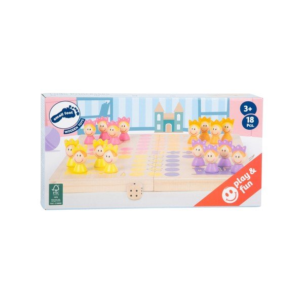 Dřevěná desková hra Legler Ludo Princess-image-4