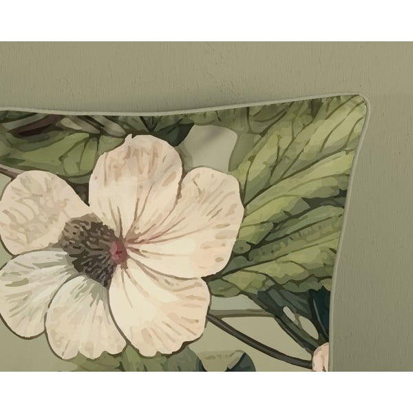 Khaki povlečení na jednolůžko/prodloužené z bavlněného saténu 140x220 cm Onaz – Descanso-image-3