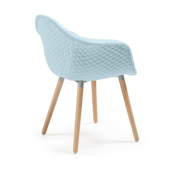 Světle modré křeslo La Forma Kenna-image-2