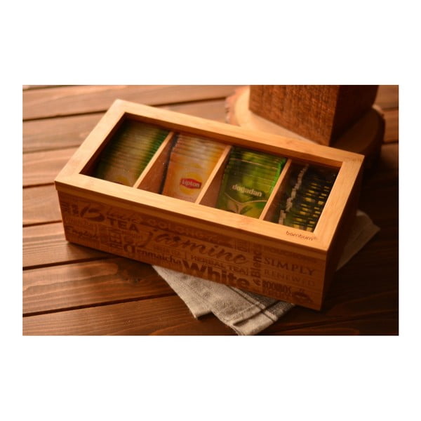 Bambusová krabička na čaj Bambum Tea&Coffee