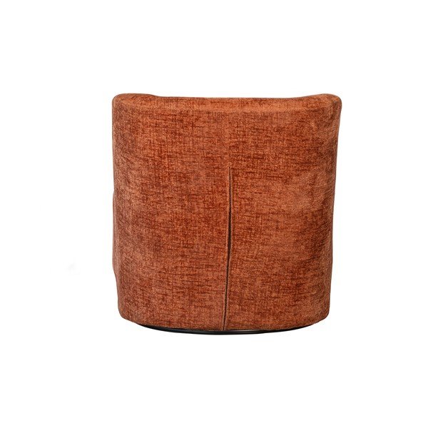 Oranžové sametové křeslo Atty – WOOOD-image-4