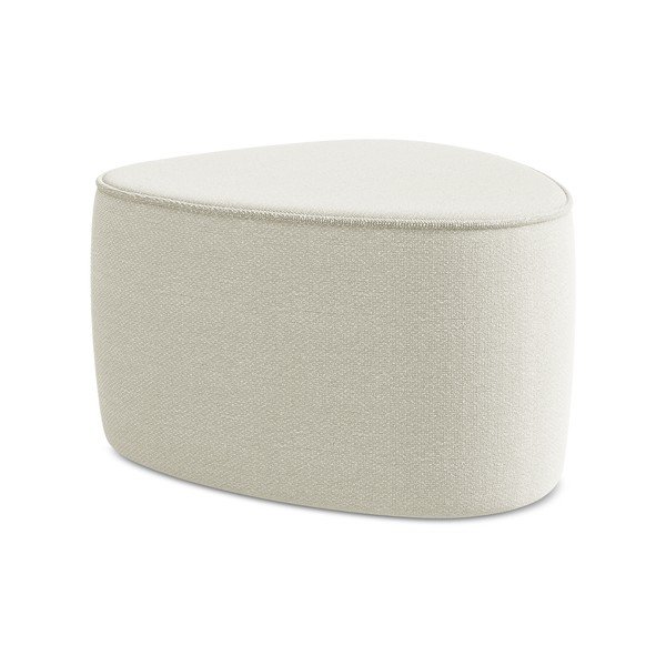 Krémový taburet Keo – Makamii-image-2