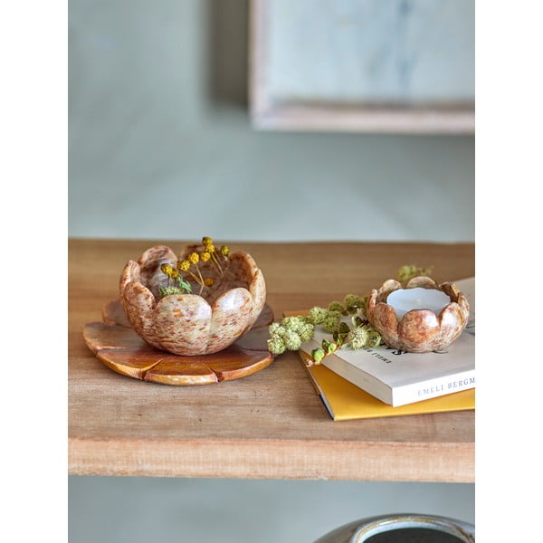 Kamenné svícny v sadě na čajovou svíčku 3 ks Reiko – Bloomingville-image-1