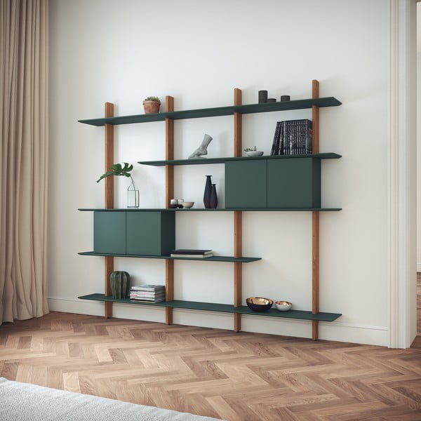 Zelená komponenta s dvířky 68x36 cm Bridge - Tenzo-image-3