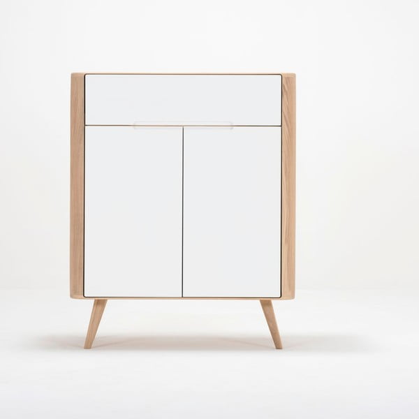 Komoda z dubového dřeva Gazzda Ena One, 90 x 42 x 110 cm-image-3