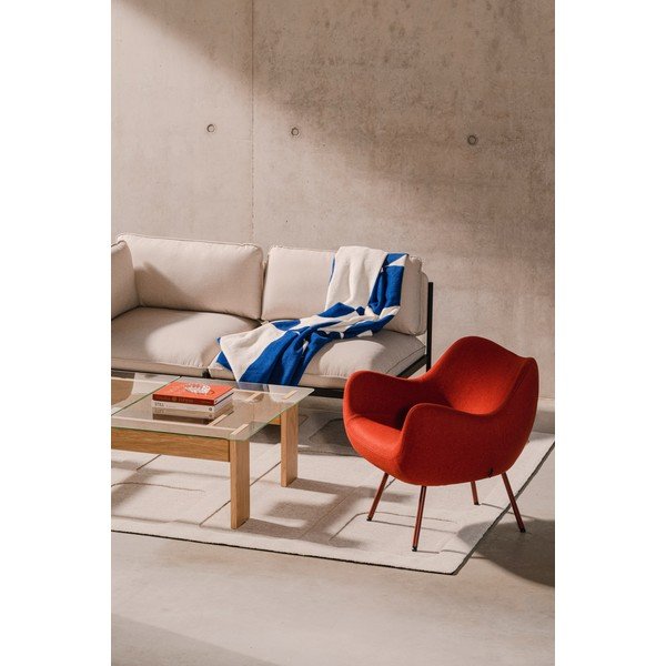 Červené vlněné křeslo RM58 – noo.ma-image-2