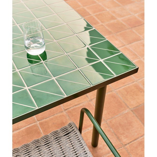 Zahradní jídelní stůl s keramickou deskou 101x223 cm Maurina – Kave Home-image-3