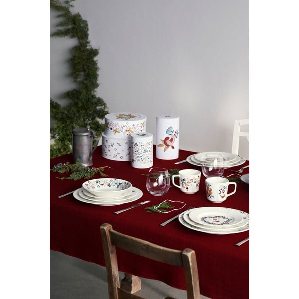 Bílý hluboký  porcelánový talíř ø 19 cm Grand Cru Cottage – Rosendahl-image-4