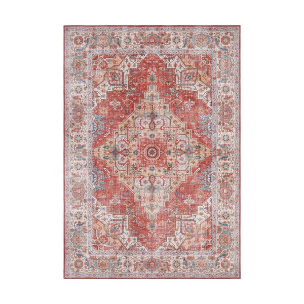 Cihlově červený koberec Nouristan Sylla, 120 x 160 cm