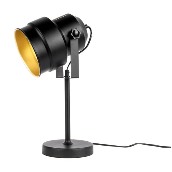 Černá stolní lampa Leitmotiv Studio