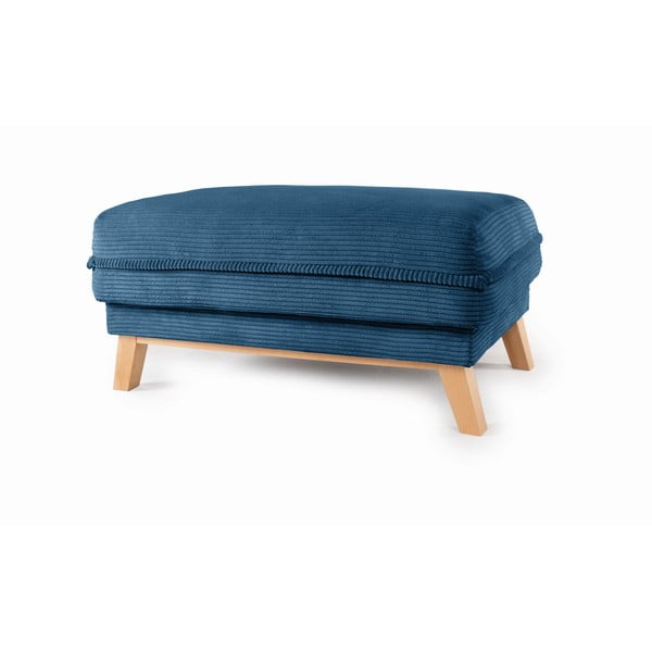 Modrá manšestrová podnožka Tori – Bonami Selection-image-2