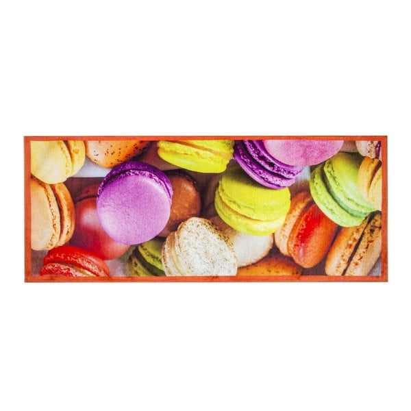 Vysoce odolný kuchyňský koberec Webtappeti Macarons, 60 x 220 cm